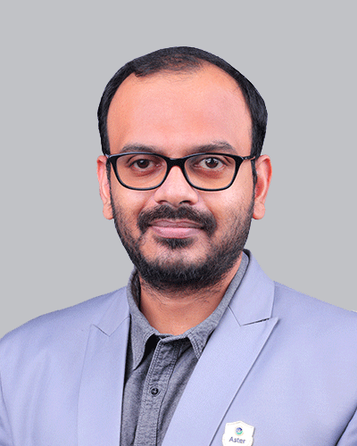 Dr. Vishnu Mohan M Peadiatrician and Neonatologist Aster Mother Hospital