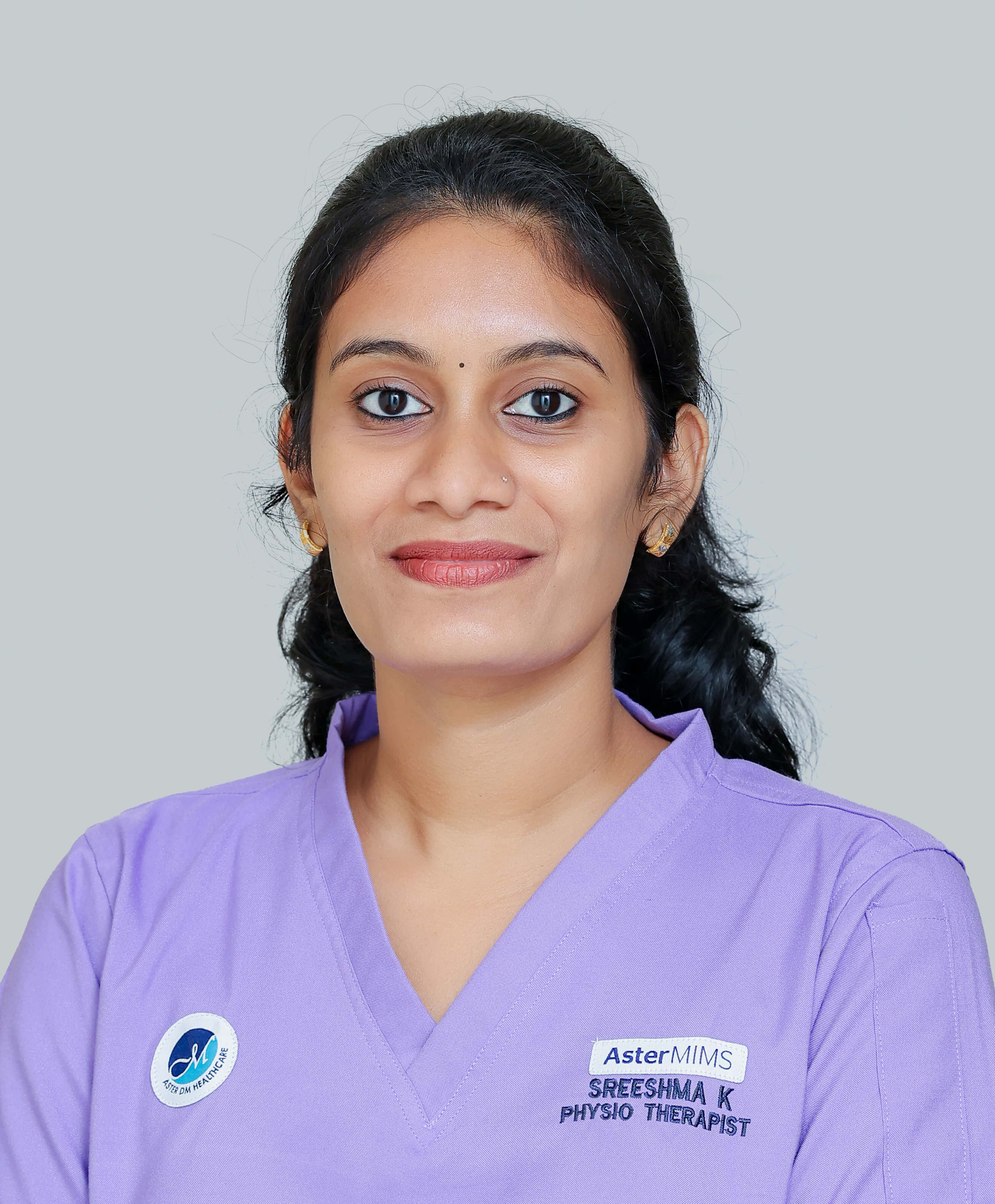 Dr Sreesma, Physiotherapist