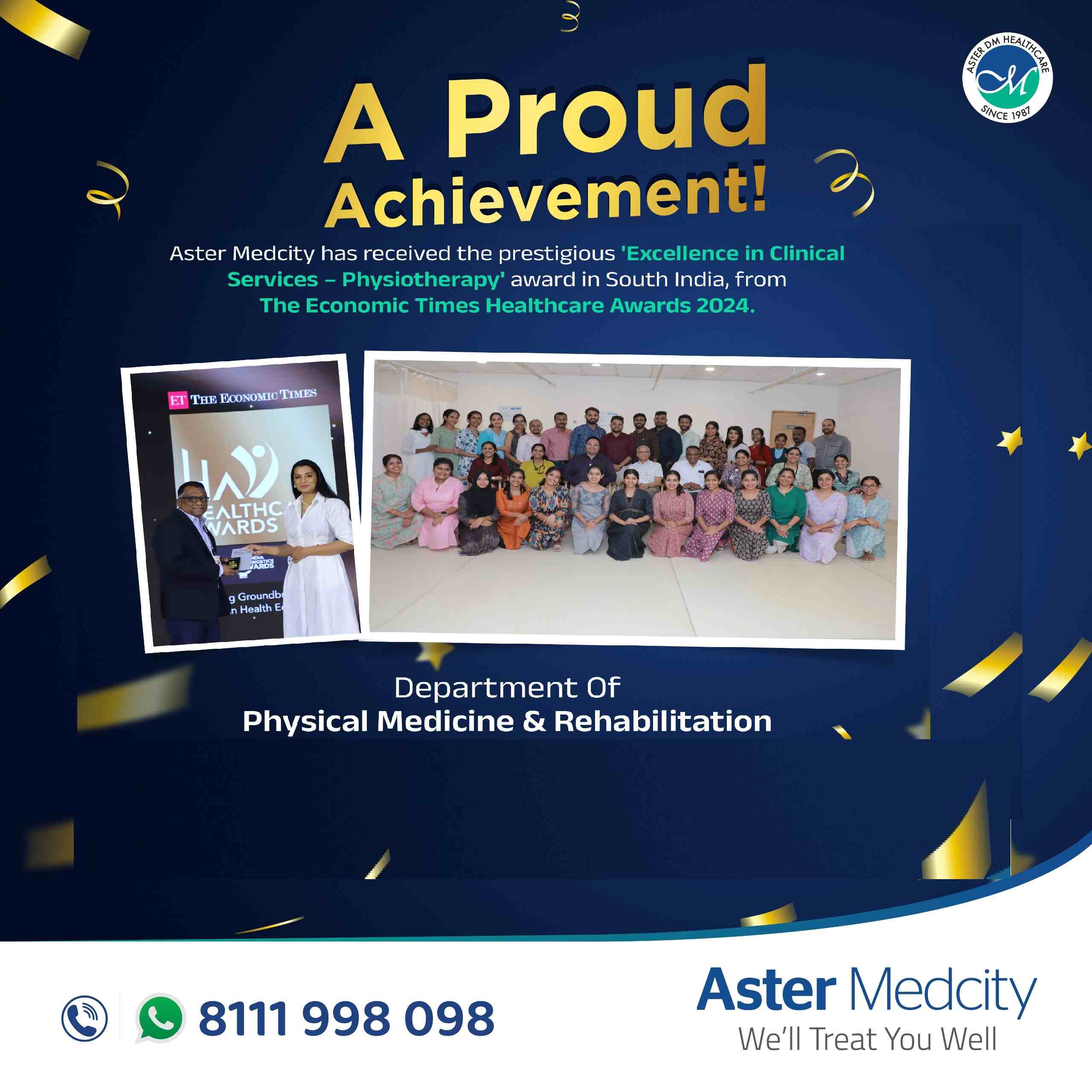 Excellence in Clinical Services - Physiotherapy 