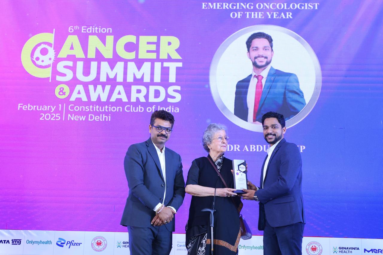 Oncologist of the year, Cancer care in kerala, Best cancer hospital in India