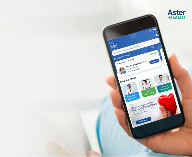 Aster Health app