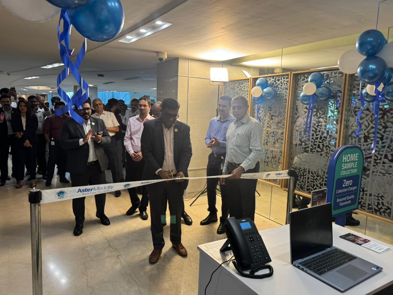 Aster@Home Kiosk Launched at Aster Medcity