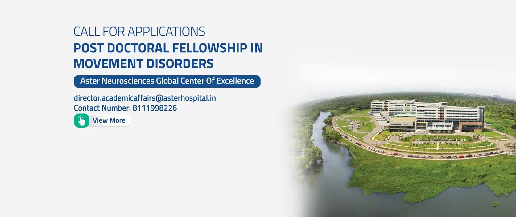 POST DOCTORAL FELLOWSHIP IN MOVEMENT DISORDERS