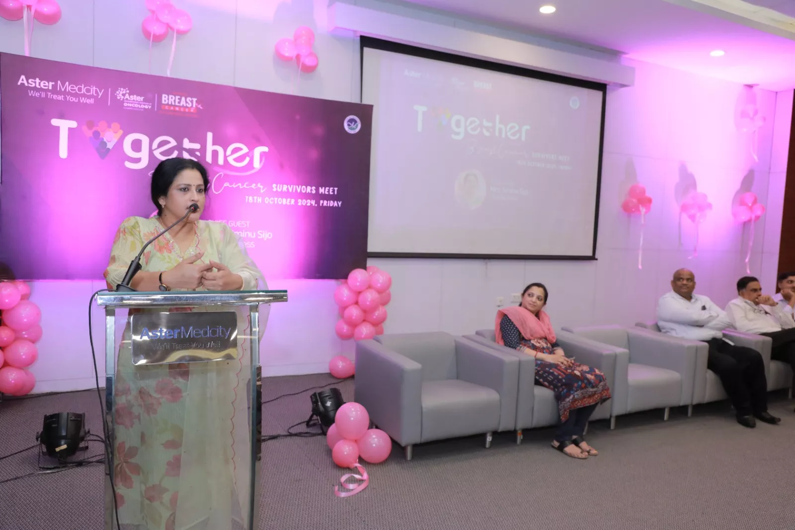 🎗️ Breast Cancer Survivors' Meet at Aster Medcity 🎗️