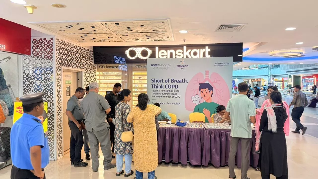 Aster Medcity Marks World COPD Day 2025 with Public Awareness Initiatives