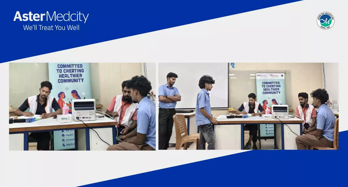 BP Screening Drive Conducted at Amphenol FCI, Thiruvaniyoor