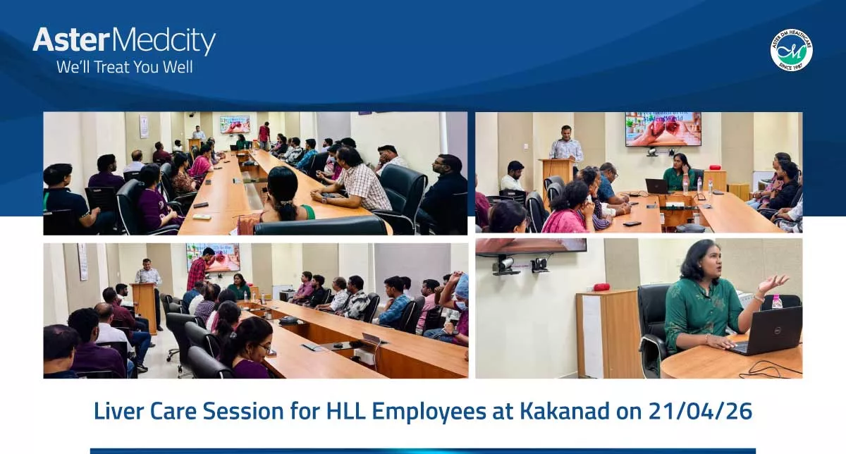 Liver Care Session for HLL Employees at Kakanad.