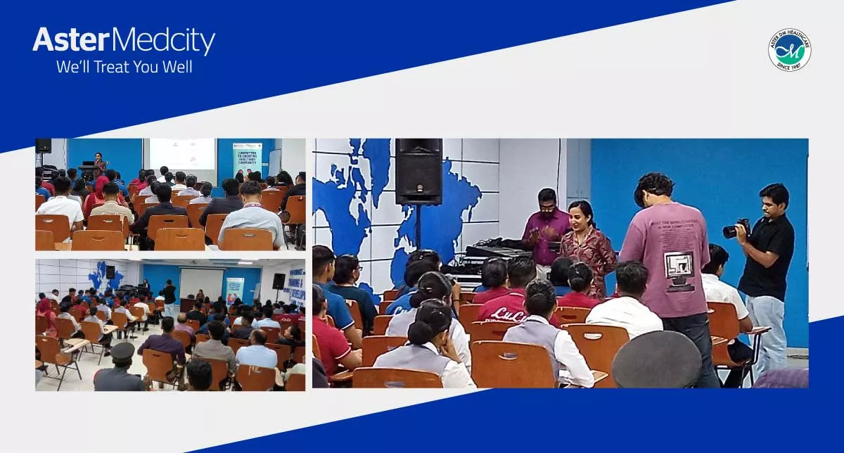 Stress Management Session at Lulu International Shopping Mall.