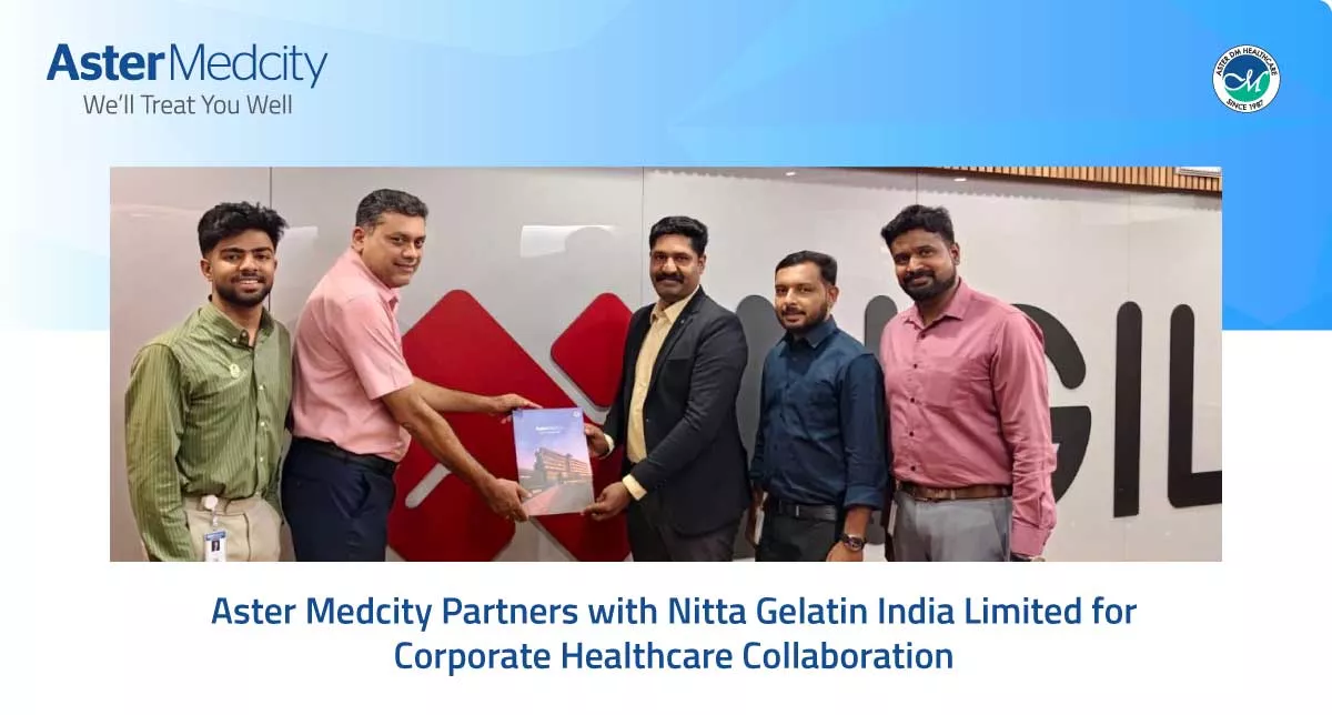 Aster Medcity Partners with Nitta Gelatin for Corporate Healthcare Collaboration.