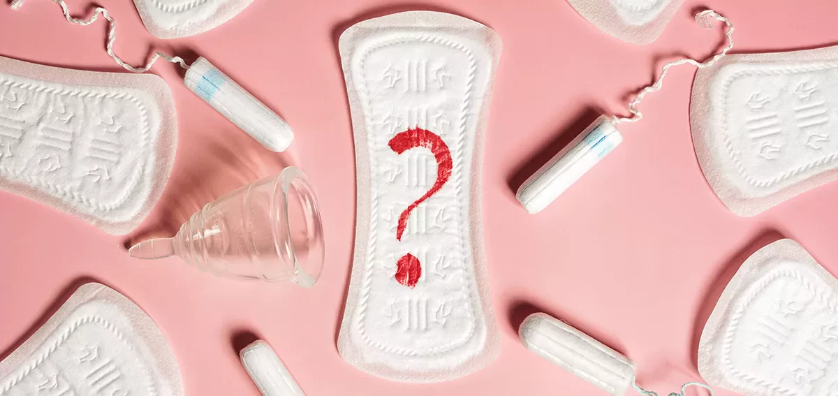 Menstrual cup vs Tampon vs Sanitary pads